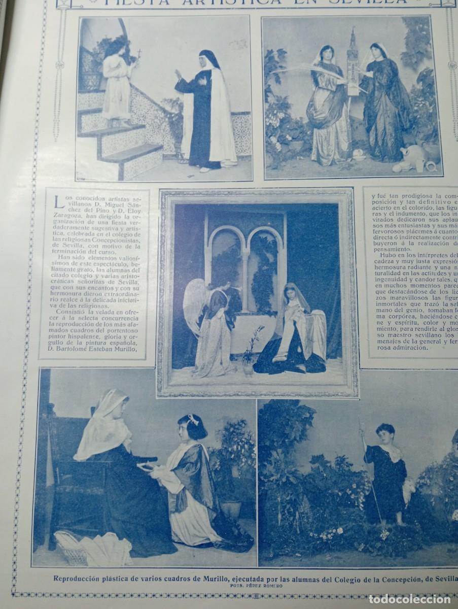 Coleccionismo de revistas y peri&oacute;dicos: REVISTA 1915 GUERRA JUNQUEIRO PORTUGAL JUAN JOAN MANEN CASAS ABARCA COLEGIO CONCEPCION DE SEVILLA