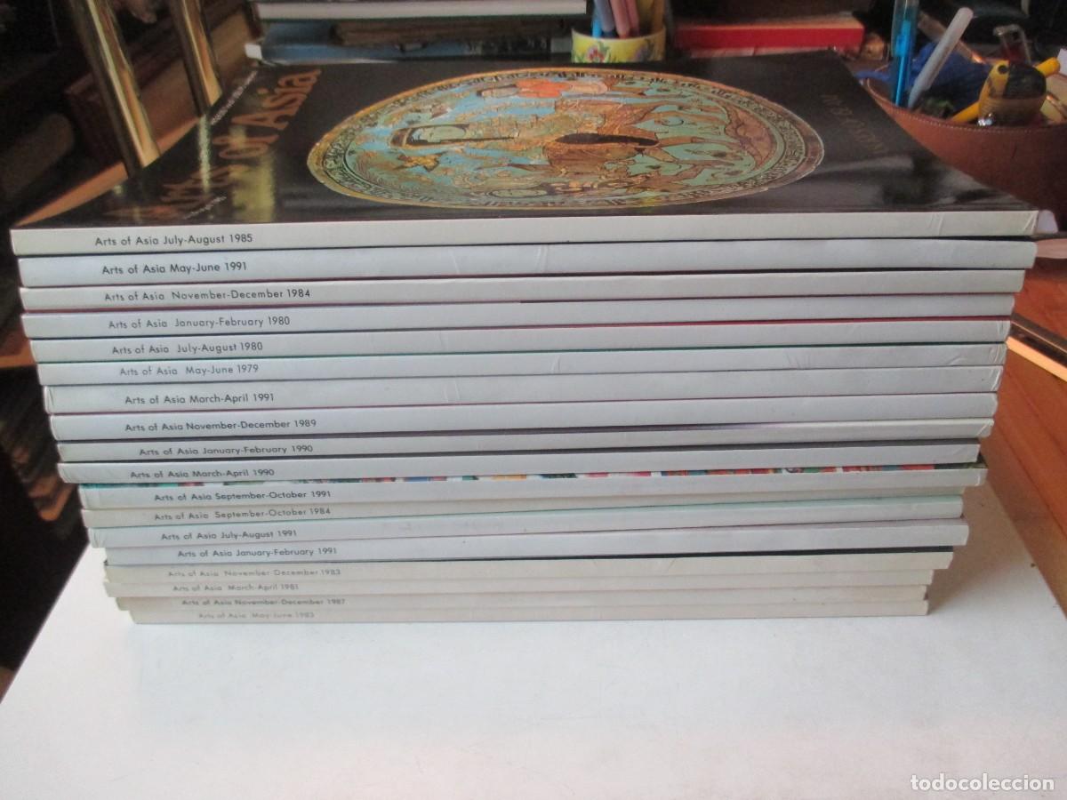 Coleccionismo de revistas y peri&oacute;dicos: Arts of Asia (18 revistas en ingl&eacute;s, n sueltos, ver fotos) W42675