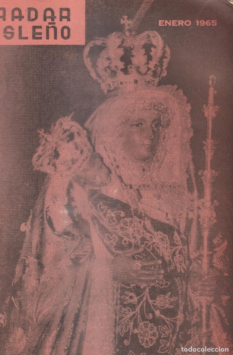 Coleccionismo de revistas y peri&oacute;dicos: RADAR ISLE&Ntilde;O - ENERO 1965 CANDELARIA TENERIFE