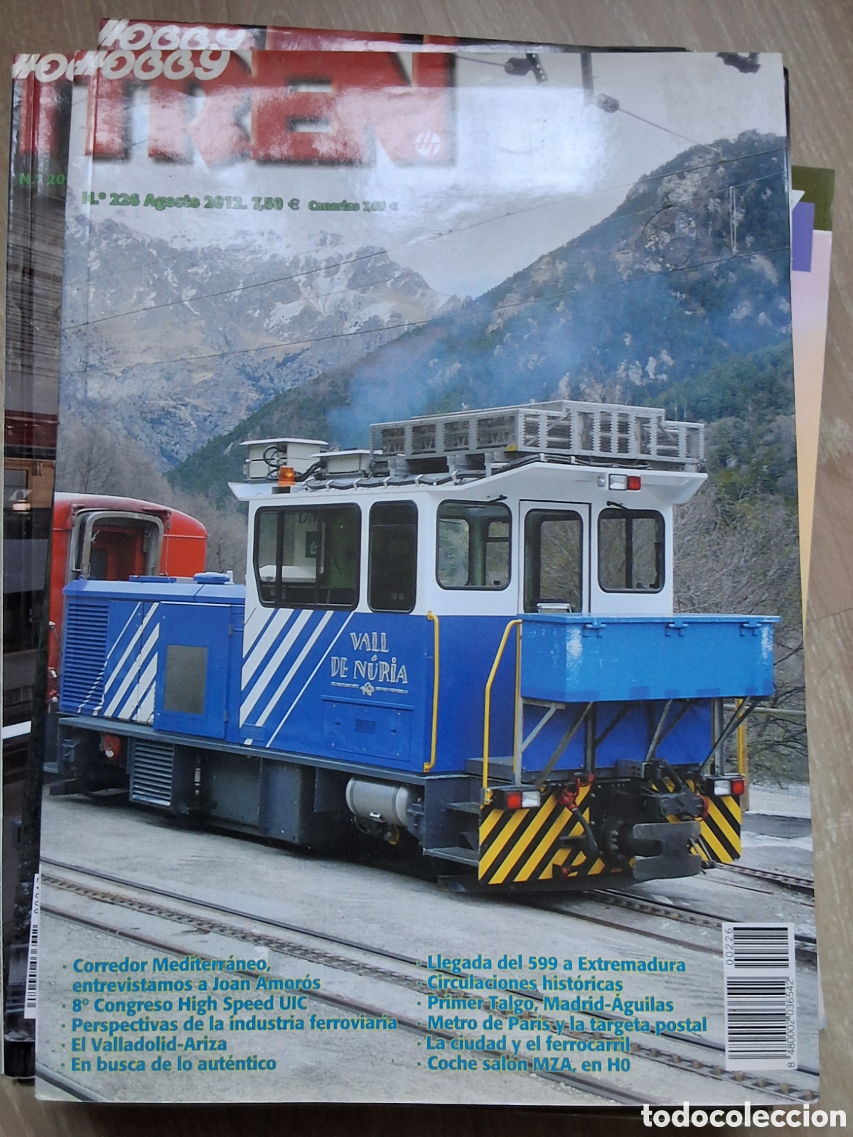 Coleccionismo de revistas y peri&oacute;dicos: Hobby tren revista trenes y maquetas n&uacute;mero 226 a&ntilde;o 2012/8