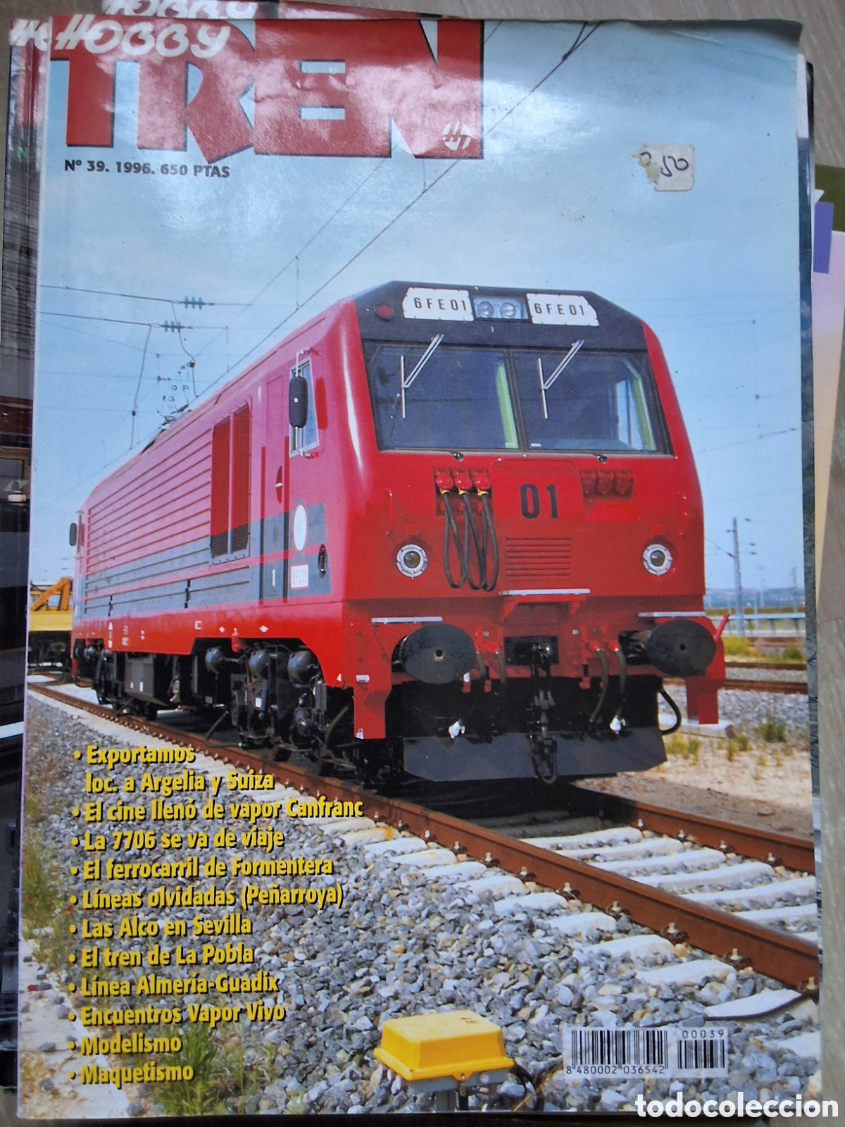 Coleccionismo de revistas y peri&oacute;dicos: Hobby tren revista trenes y maquetas n&uacute;mero 39 a&ntilde;o 1996