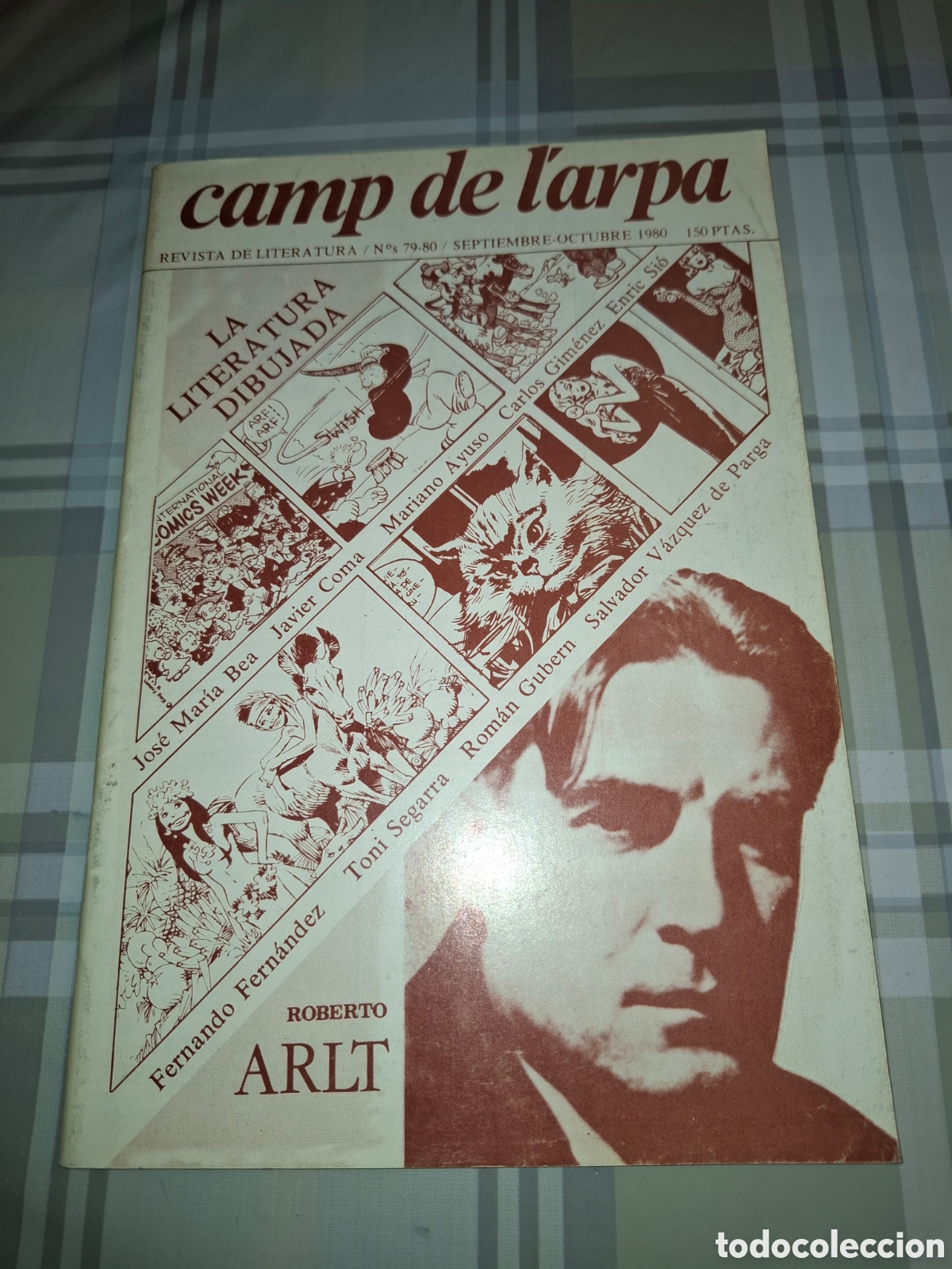 Coleccionismo de revistas y peri&oacute;dicos: Camp de l'arpa especial la literatura dibujada