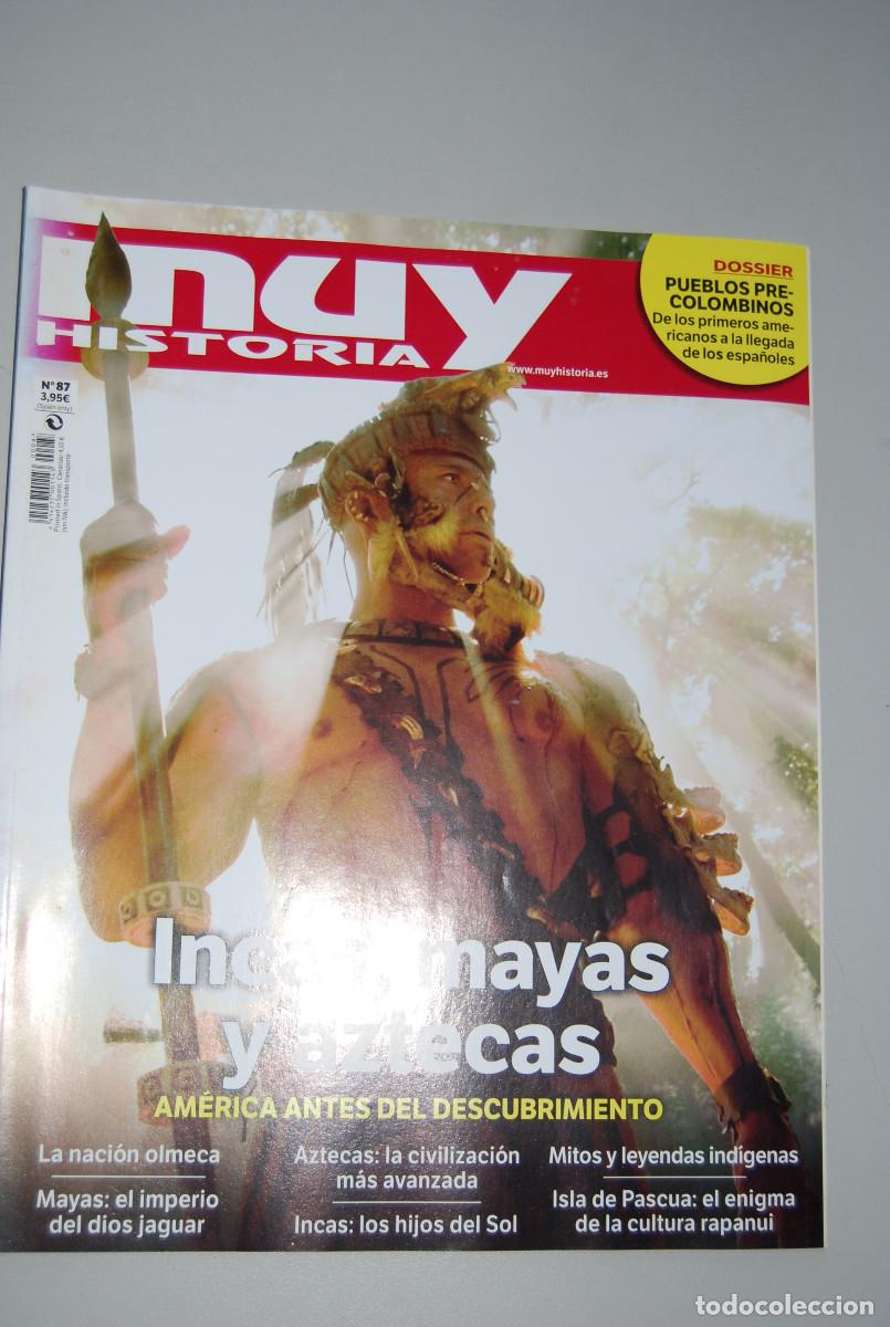 Coleccionismo de revistas y peri&oacute;dicos: MUY HISTORIA-NUMERO-87-2017 : INCAS, MAYAS Y AZTECAS-PUEBLOS PRECOLOMBINOS