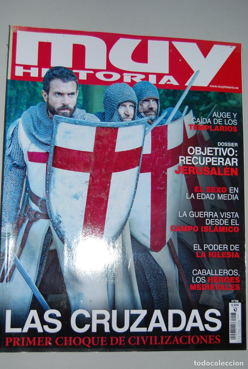 Coleccionismo de revistas y peri&oacute;dicos: MUY HISTORIA-NUMERO-98-2018 : LAS CRUZADAS, PRIMER CHOQUE DE CIVILIZACIONES-RECUPERAR JERUSAL&Eacute;N