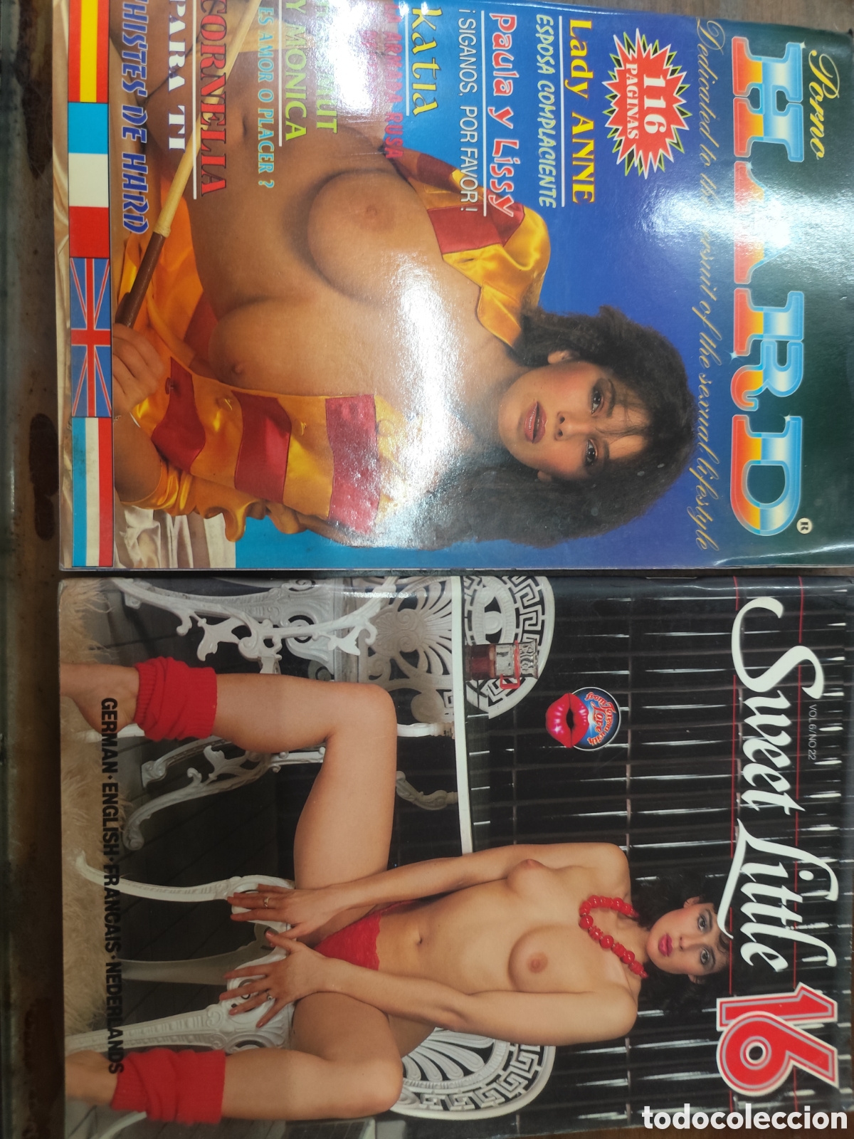 Coleccionismo de revistas y peri&oacute;dicos: Lote 2 ejemplares revista Erotica Porno Hard y Sweet Litte 16