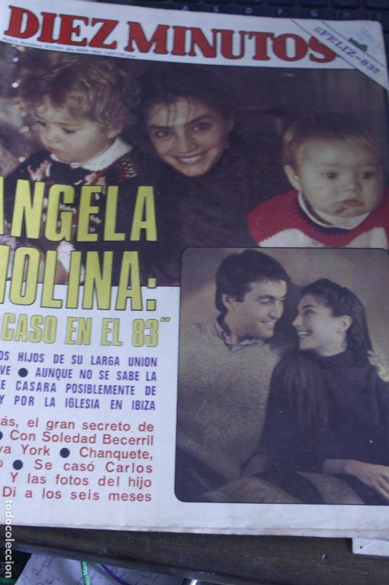 Coleccionismo de revistas y peri&oacute;dicos: ANGELA MOLINA MARISOL MECANO ROCIO JURADO ANA OBREGON E.T. GARCIA MARQUEZ MARADONA 1983