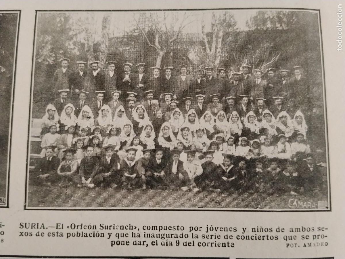 Coleccionismo de revistas y peri&oacute;dicos: COMPA&Ntilde;IA COCHES CAMA MADRID VICTOR SARAQUETA EIBAR ESCUELA ARMERIA ALFONSO XIII CACERIA TRASMULAS