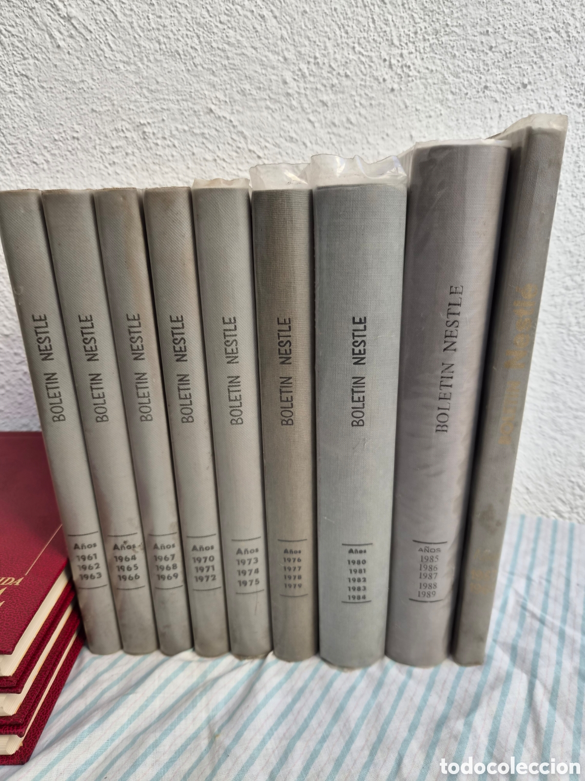 Coleccionismo de revistas y peri&oacute;dicos: BOLETIN NESTLE HISTORIA COMPLETA 1957-1989 CORRELATIVO ENCUADERNACION DE LUJO NESTLE