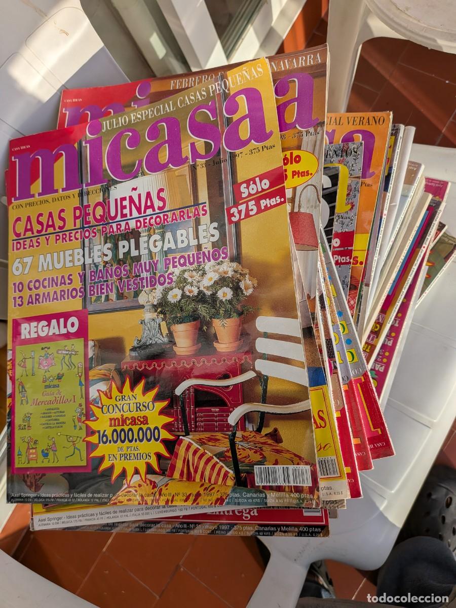 Coleccionismo de revistas y peri&oacute;dicos: 35 Revistas micasa en buen uso
