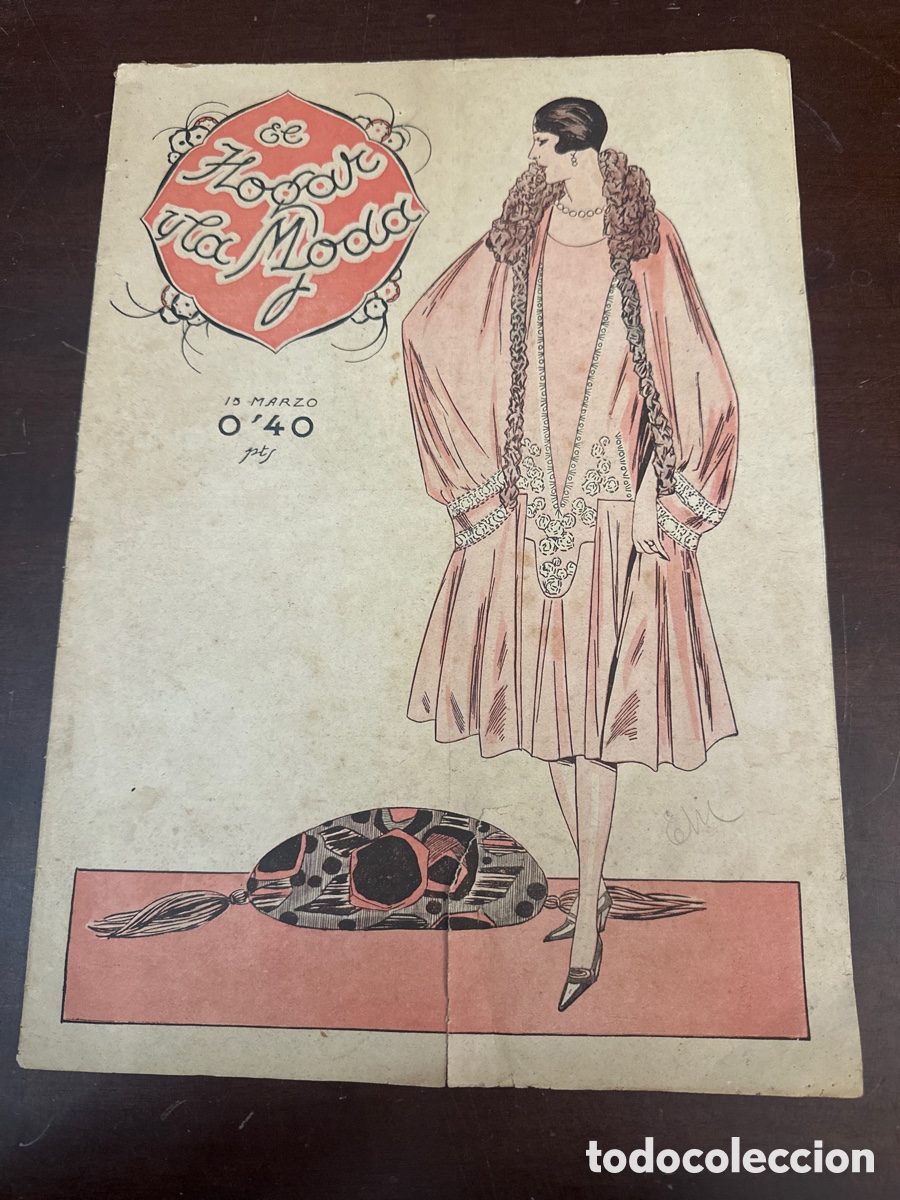 Coleccionismo de revistas y peri&oacute;dicos: EL HOGAR Y LA MODA 694 ( CON PATRONES ) 15 DE MARZO DE 1926
