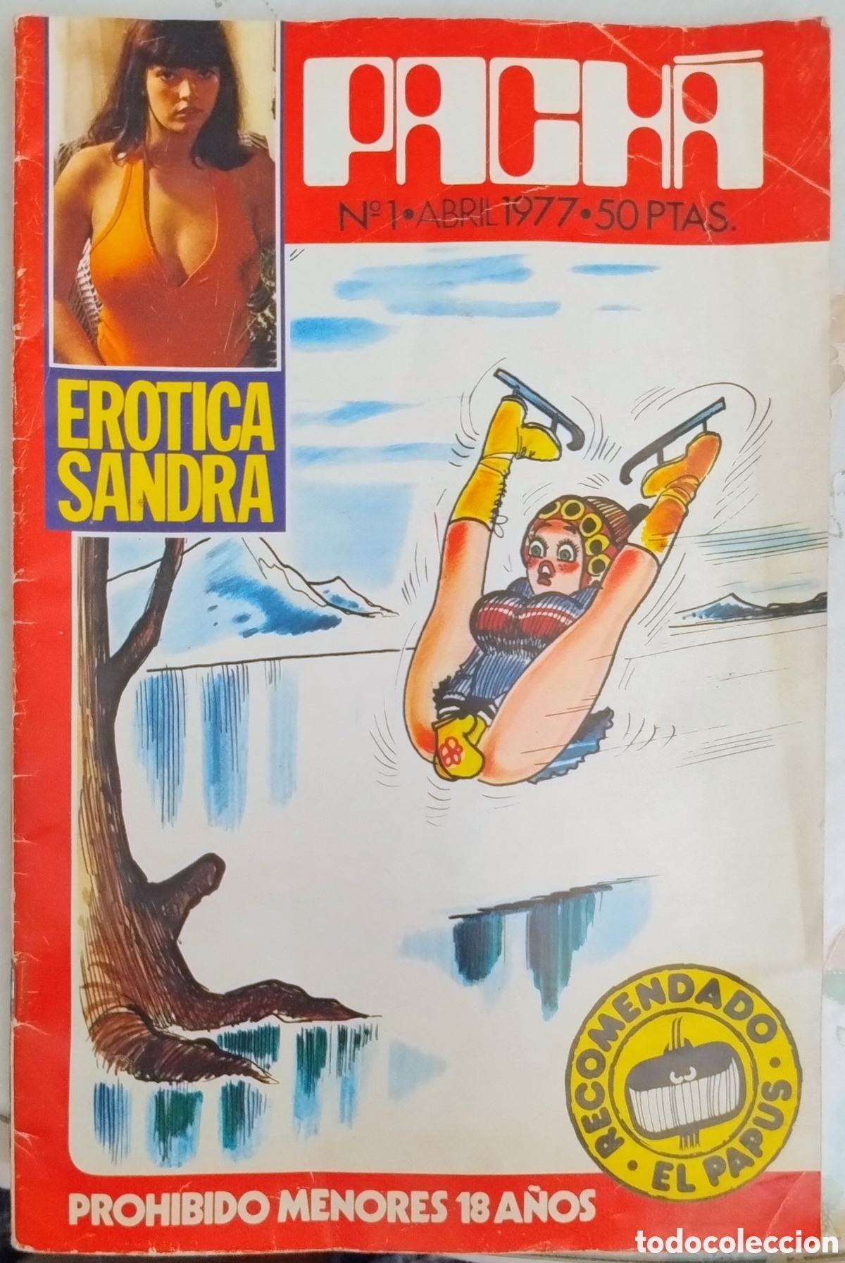 Coleccionismo de revistas y peri&oacute;dicos: Revista PACHA n 1. 1977. Adultos