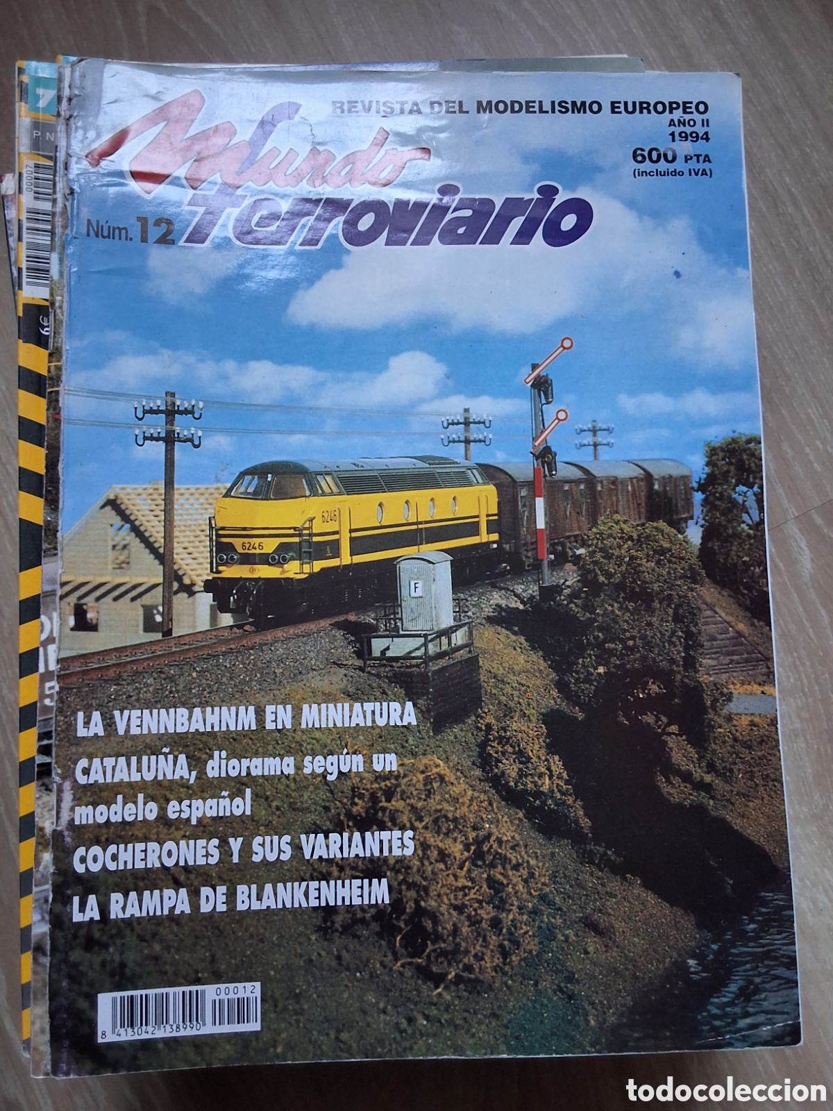 Coleccionismo de revistas y peri&oacute;dicos: Mundo ferroviario revista trenes y maquetas n&uacute;mero 12 a&ntilde;o 1994