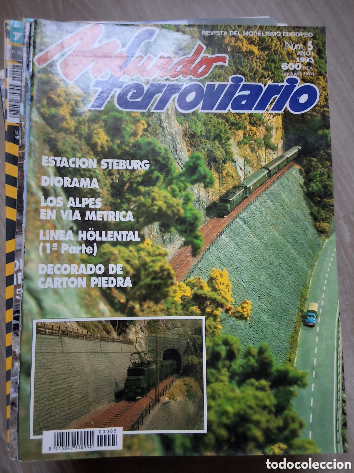 Coleccionismo de revistas y peri&oacute;dicos: Mundo ferroviario revista trenes y maquetas n&uacute;mero 5 a&ntilde;o 1993