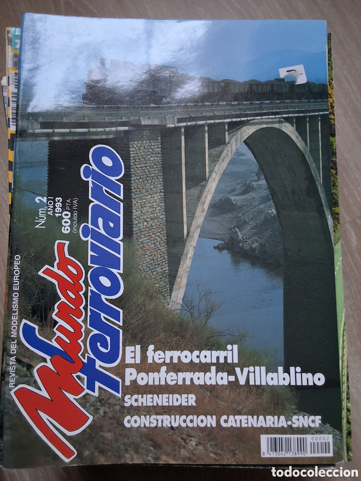 Coleccionismo de revistas y peri&oacute;dicos: Mundo ferroviario revista trenes y maquetas n&uacute;mero 2 a&ntilde;o 1993