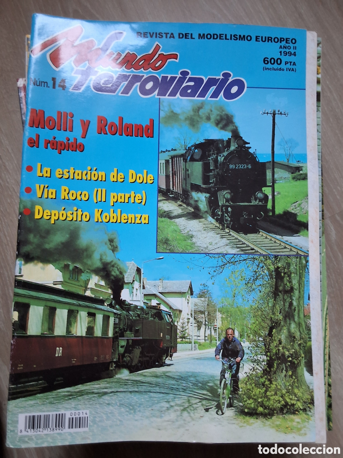 Coleccionismo de revistas y peri&oacute;dicos: Mundo ferroviario revista trenes y maquetas n&uacute;mero 14 a&ntilde;o 1994