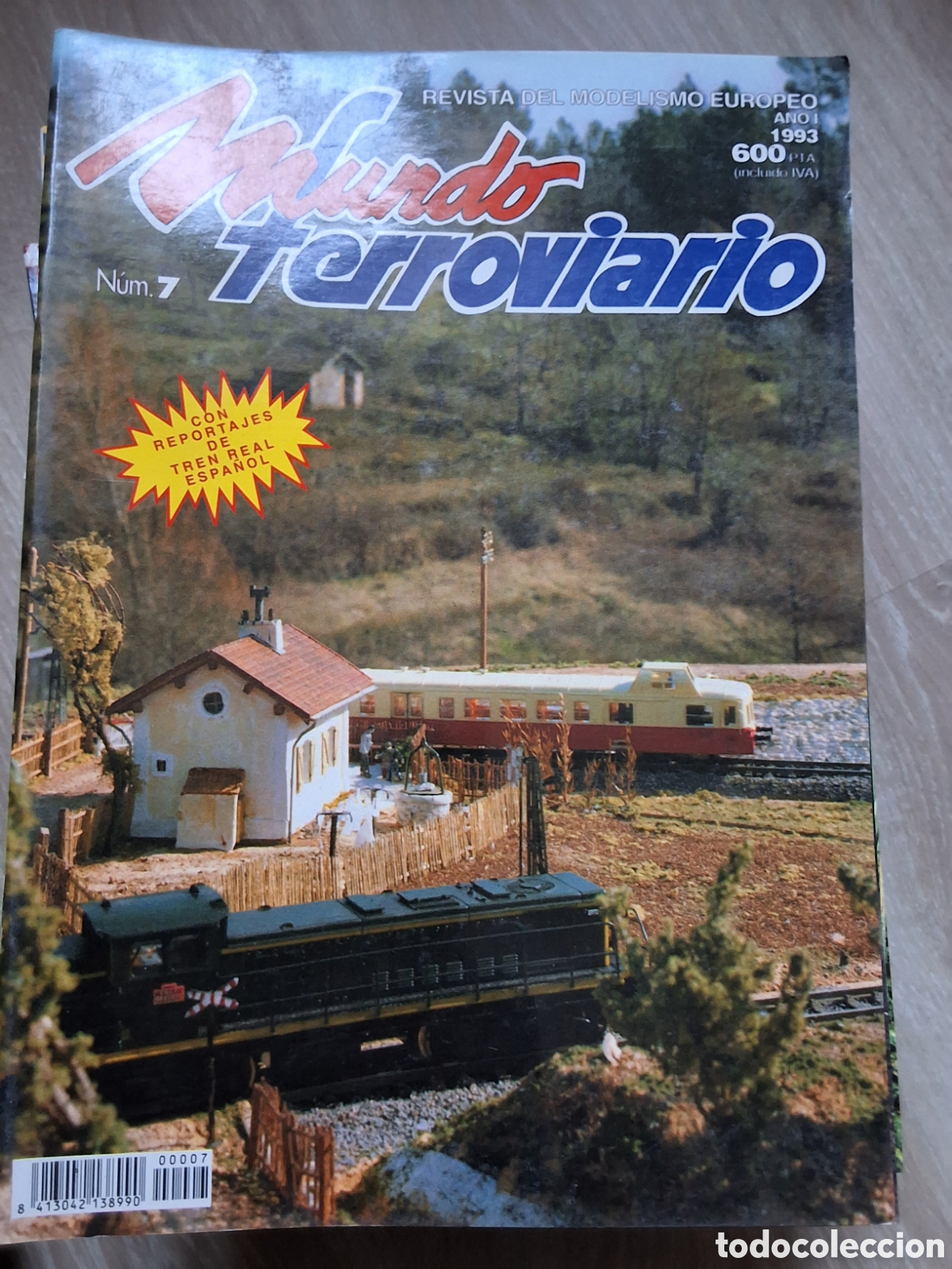 Coleccionismo de revistas y peri&oacute;dicos: Mundo ferroviario revista trenes y maquetas n&uacute;mero 7 a&ntilde;o 1993