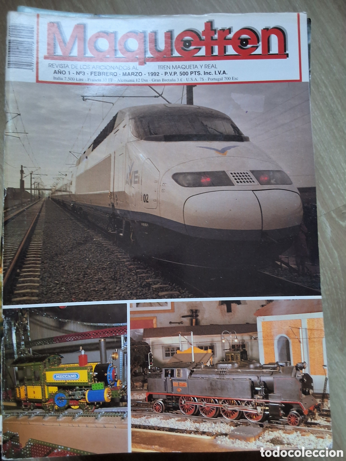 Coleccionismo de revistas y peri&oacute;dicos: Maquetren revista trenes y maquetas n&uacute;mero 3 a&ntilde;o 1992