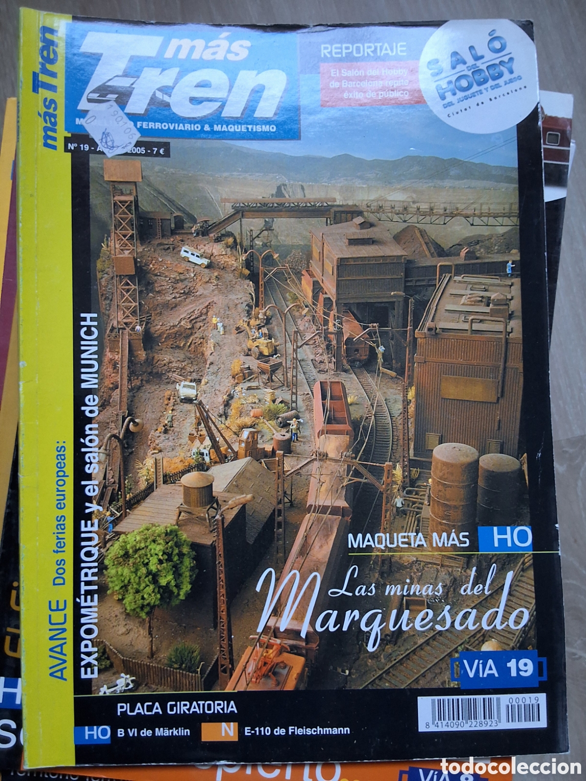 Collezionismo di Riviste e Giornali: M&aacute;s tren revista trenes y maquetas n&uacute;mero 19 a&ntilde;o 2005