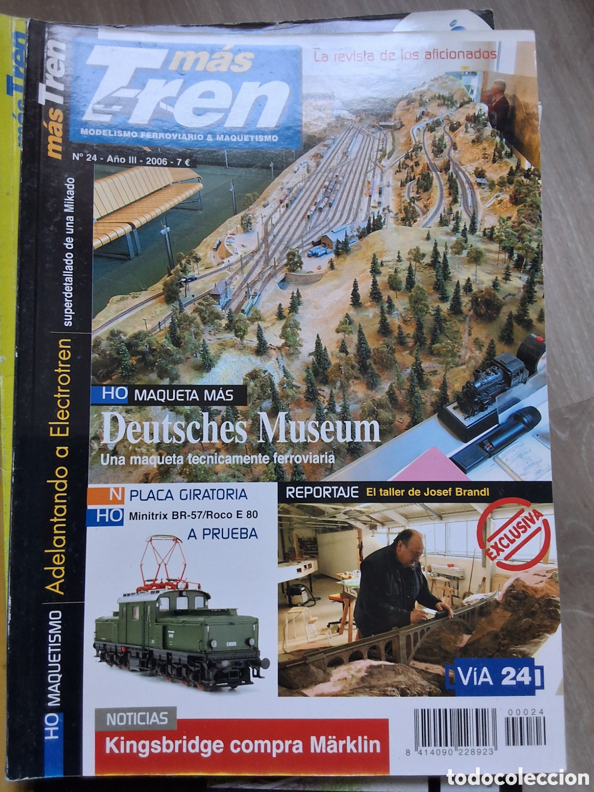 Collection Magazines and Newspapers: M&aacute;s tren revista trenes y maquetas n&uacute;mero 24 a&ntilde;o 2006