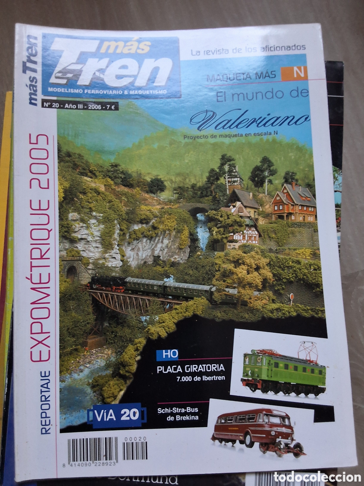 Collection Magazines and Newspapers: M&aacute;s tren revista trenes y maquetas n&uacute;mero 20 a&ntilde;o 2006