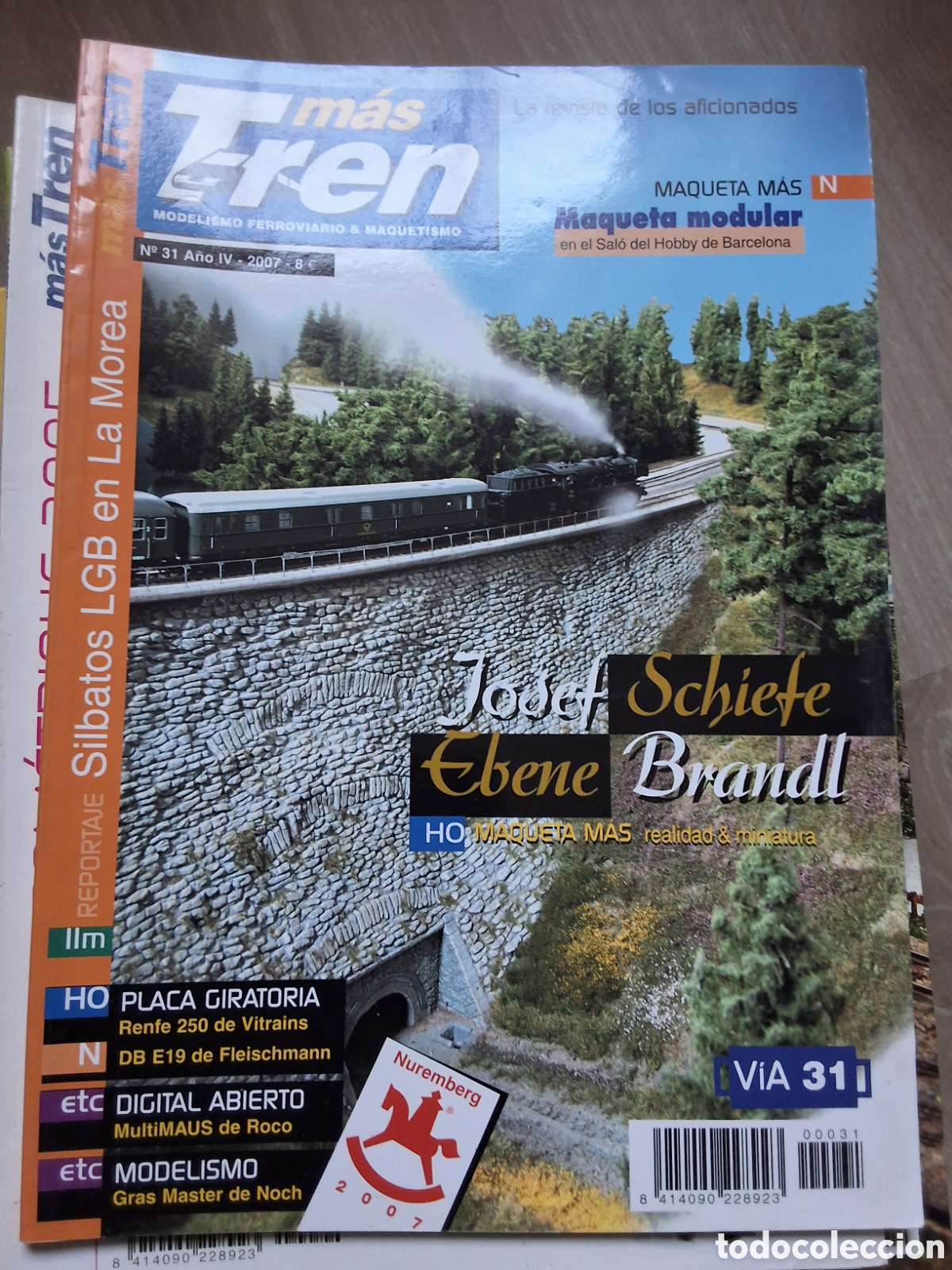 Collection Magazines and Newspapers: M&aacute;s tren revista trenes y maquetas n&uacute;mero 31 a&ntilde;o 2007