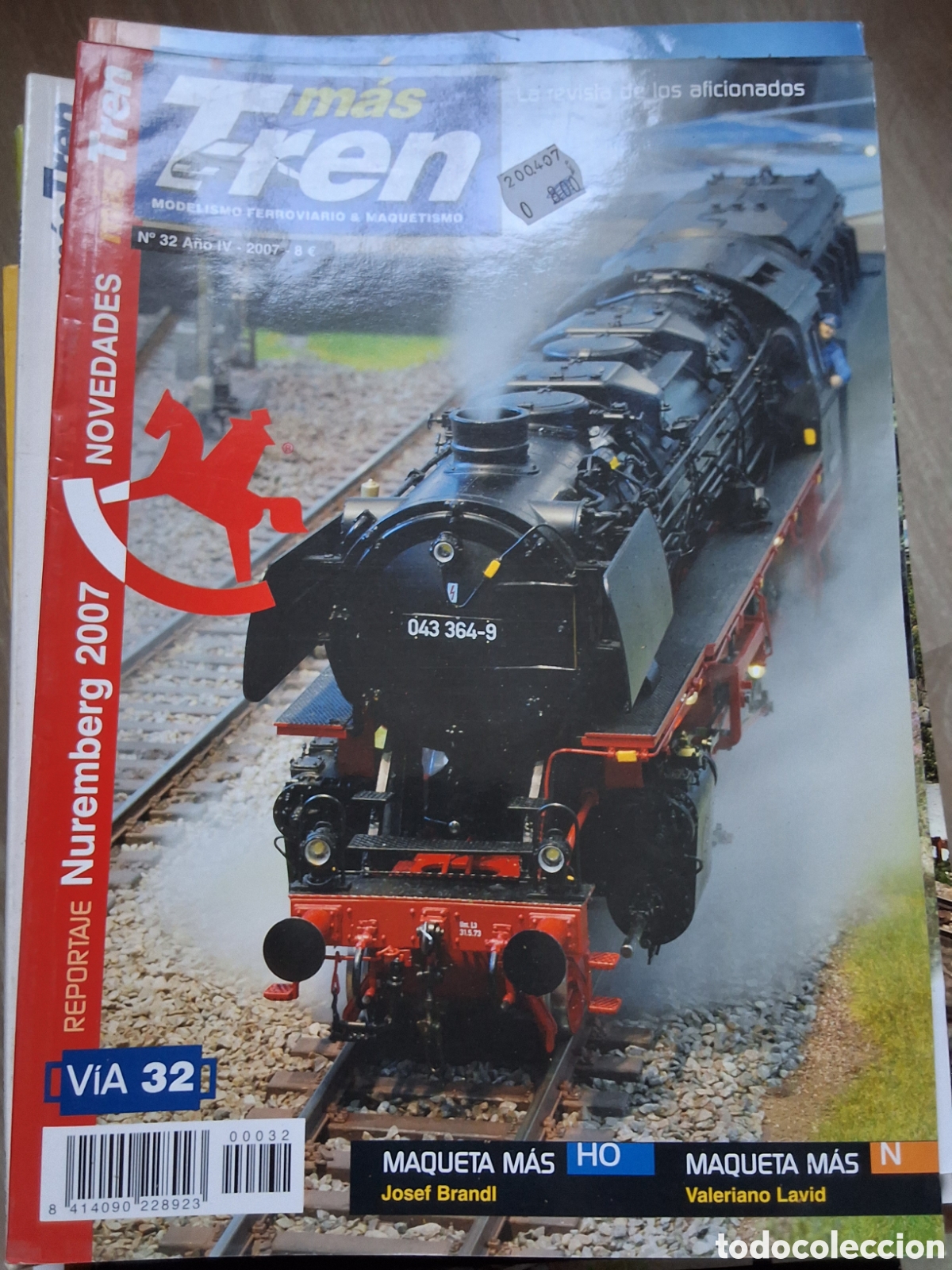 Collection Magazines and Newspapers: M&aacute;s tren revista trenes y maquetas n&uacute;mero 32 a&ntilde;o 2007
