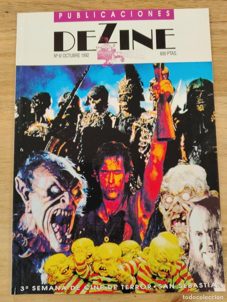 Coleccionismo de revistas y peri&oacute;dicos: Dezine 6 - octubre de 1992 - 3&ordf; Semana de Cine de Terror de San Sebasti&aacute;n