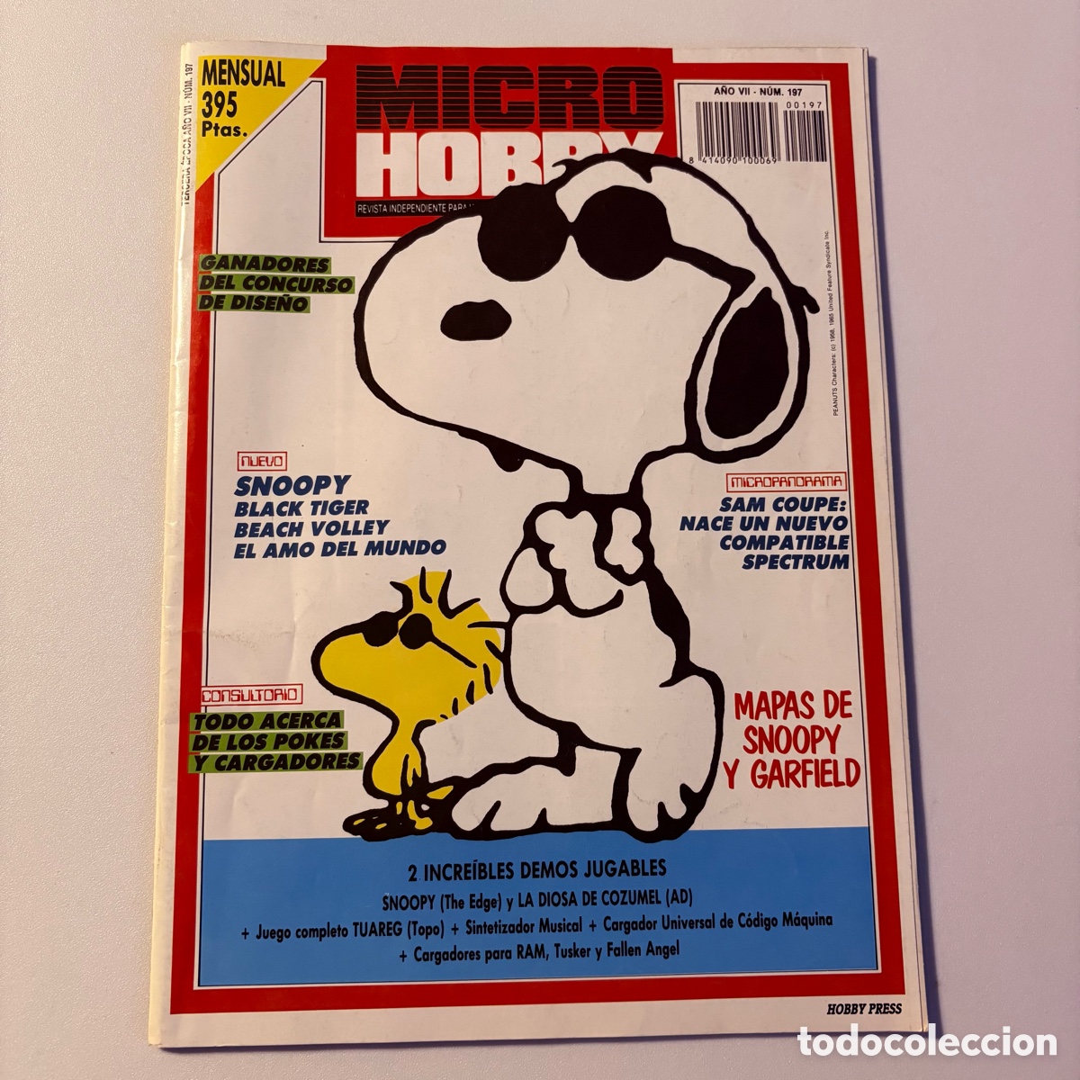 Coleccionismo de revistas y peri&oacute;dicos: revista microhobby n&ordm; 197 micro hobby