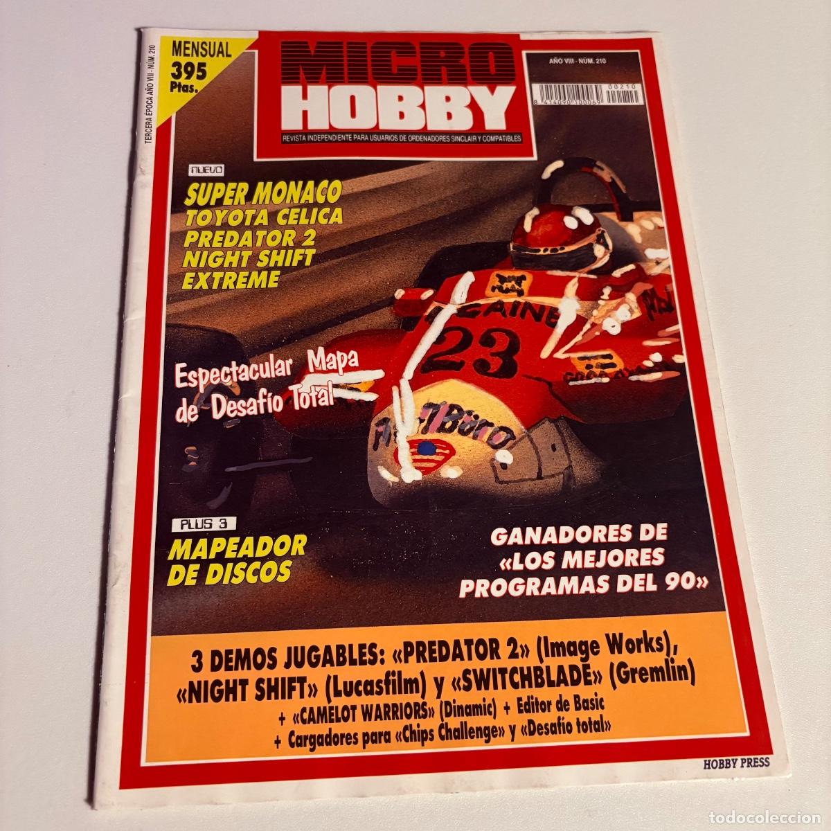 Collection Magazines and Newspapers: revista microhobby n&ordm; 210 micro hobby
