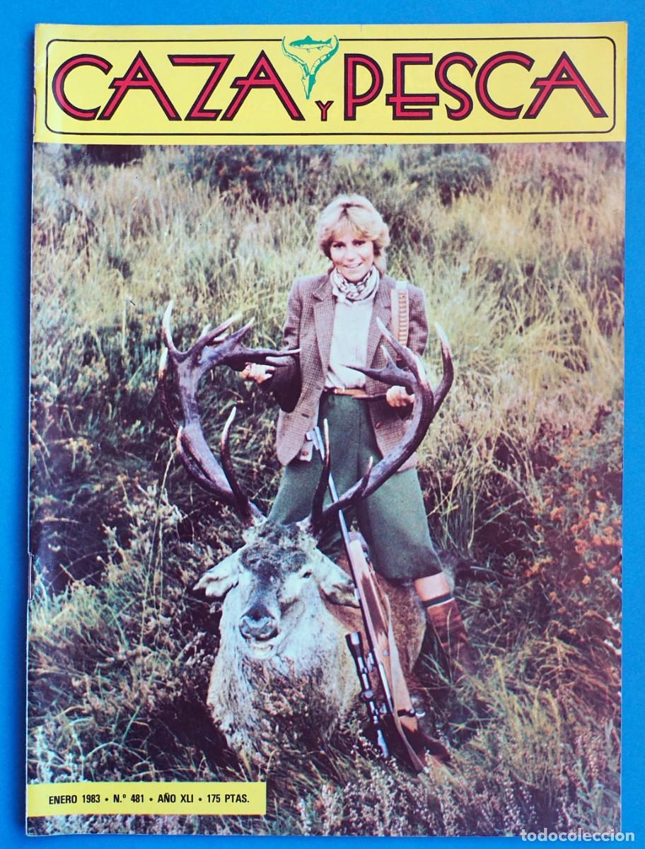Sammeln von Zeitschriften und Zeitungen: REVISTA: CAZA Y PESCA. ENERO 1983. N&ordm; 481