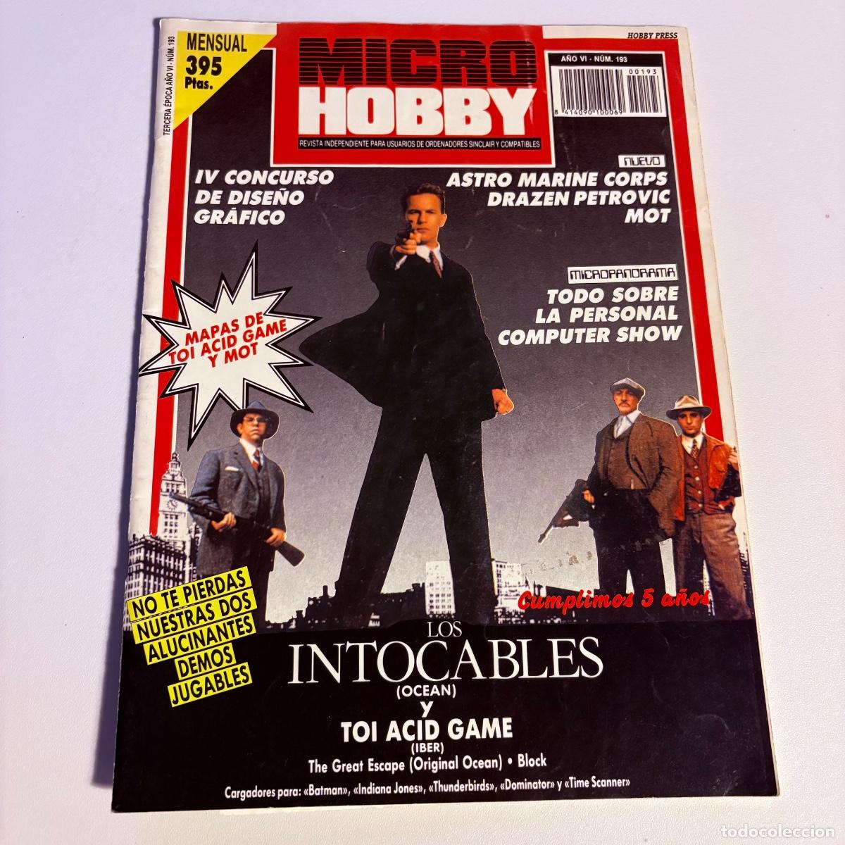 Coleccionismo de revistas y peri&oacute;dicos: revista microhobby n&ordm; 193 micro hobby