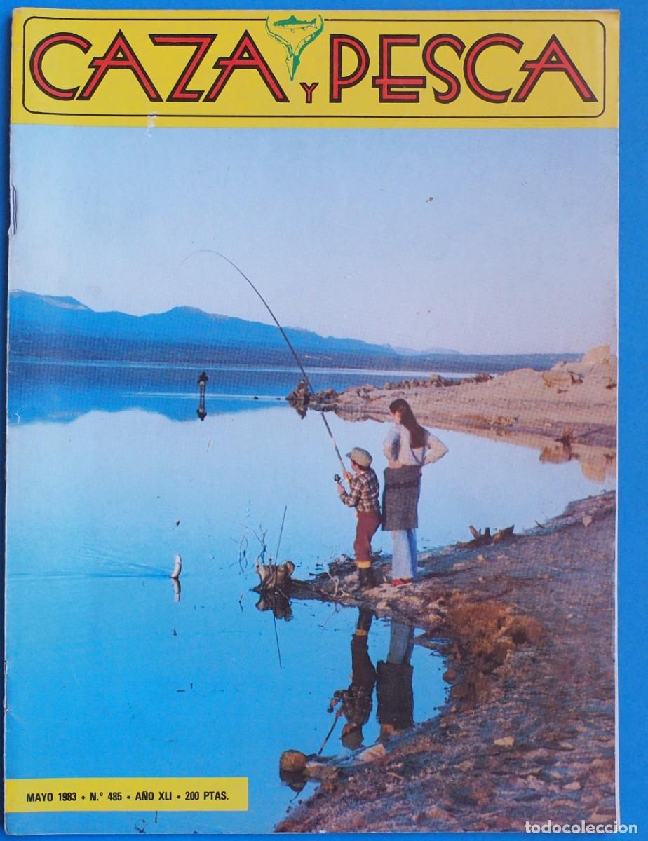Coleccionismo de revistas y peri&oacute;dicos: REVISTA: CAZA Y PESCA. MAYO 1983. N&ordm; 485