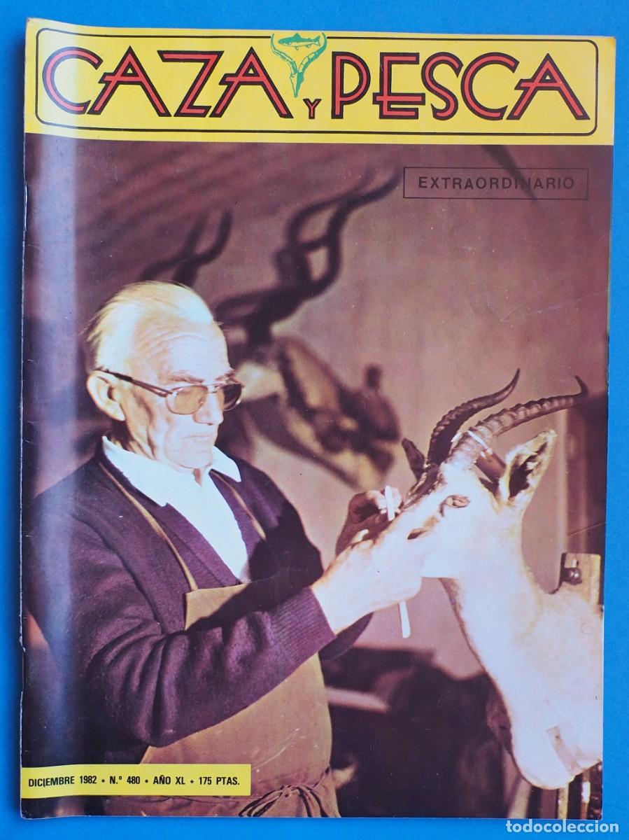 Coleccionismo de revistas y peri&oacute;dicos: REVISTA: CAZA Y PESCA. DICIEMBRE 1982. N&ordm; 480