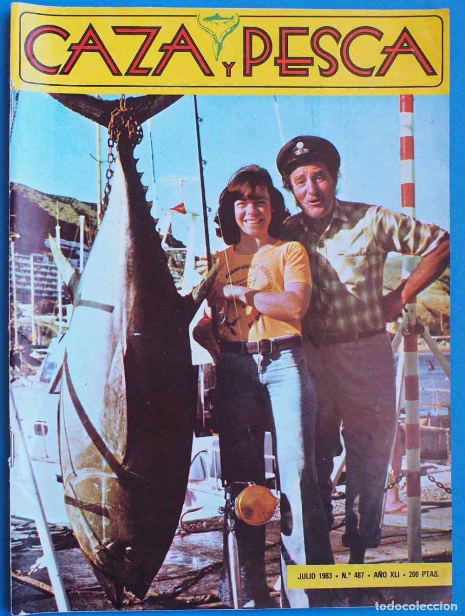 Coleccionismo de revistas y peri&oacute;dicos: REVISTA: CAZA Y PESCA. JULIO 1983. N&ordm; 487