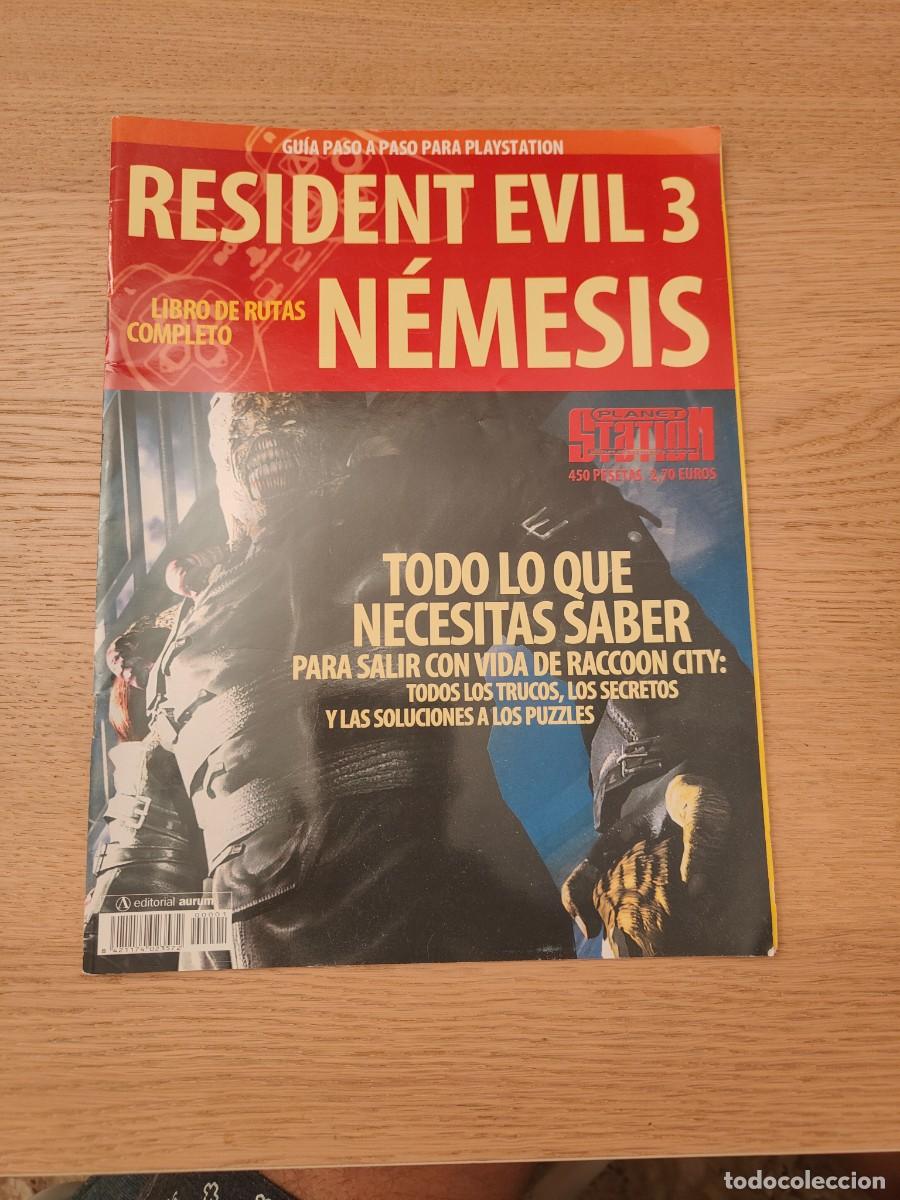 Coleccionismo de revistas y peri&oacute;dicos: Gu&iacute;a Resident Evil 3. N&eacute;mesis. Planet Station (PlanetStation). Libro de rutas completo