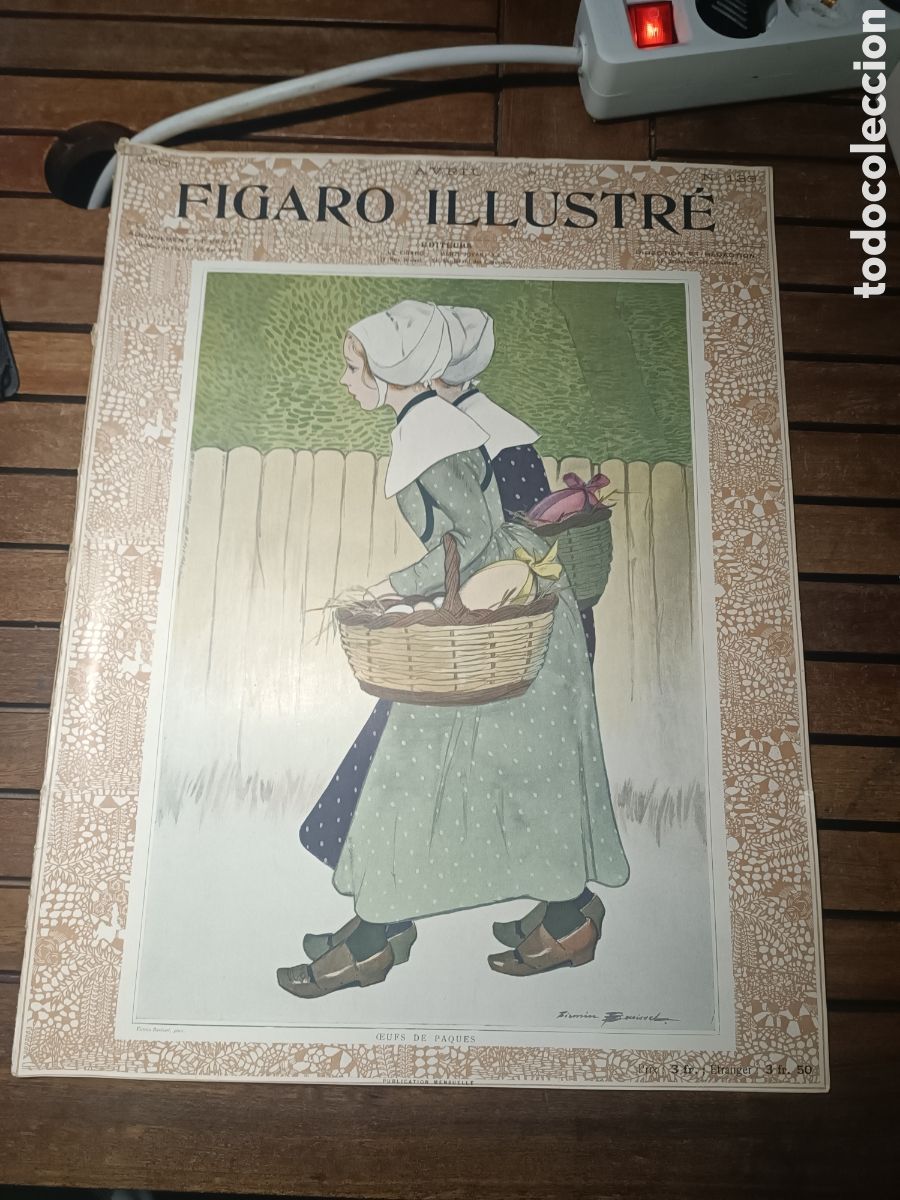 Coleccionismo de revistas y peri&oacute;dicos: Figaro illustr&eacute; Avril 1901 n&uacute;m 133 revista en franc&eacute;s Paris, Manzi, Joyant & Cie, 1901