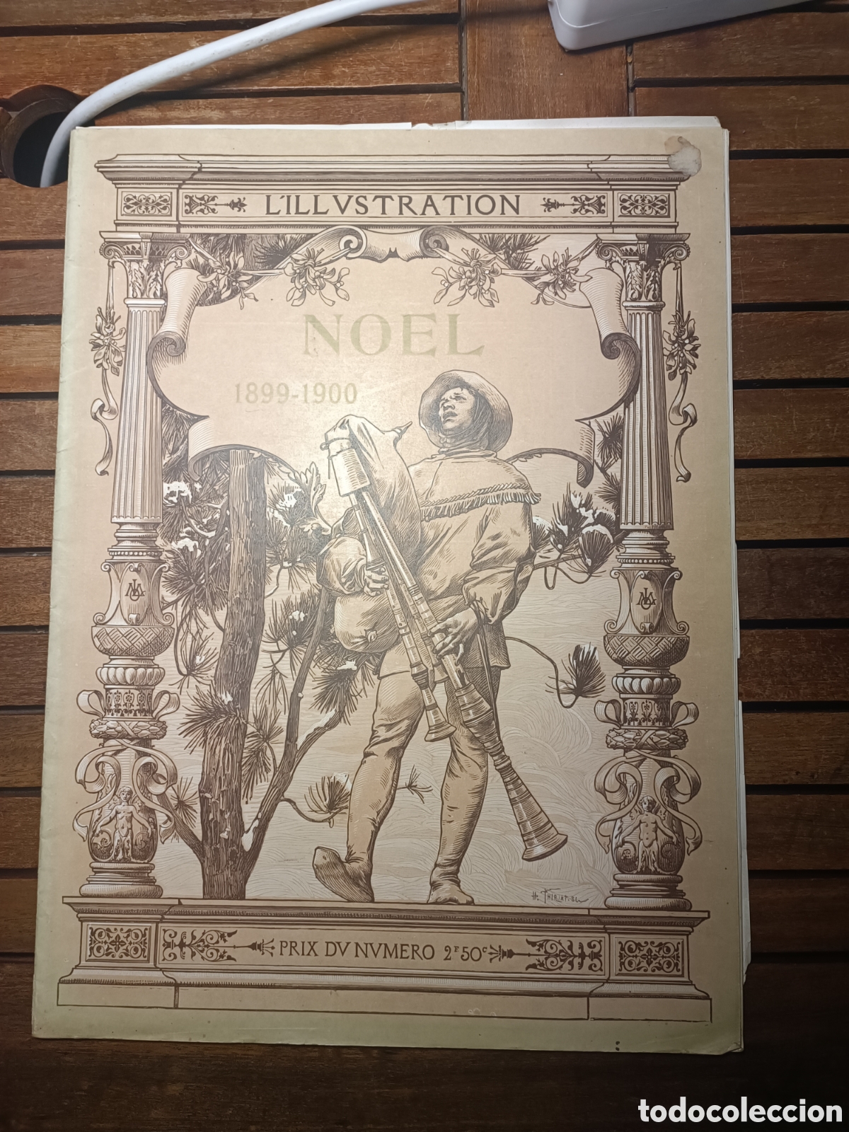 Coleccionismo de revistas y peri&oacute;dicos: L'ILLUSTRATION NOEL A&Ntilde;O 1899 - 1900 REVISTA ANTIGUA ILUSTRADA Gaitero Mon