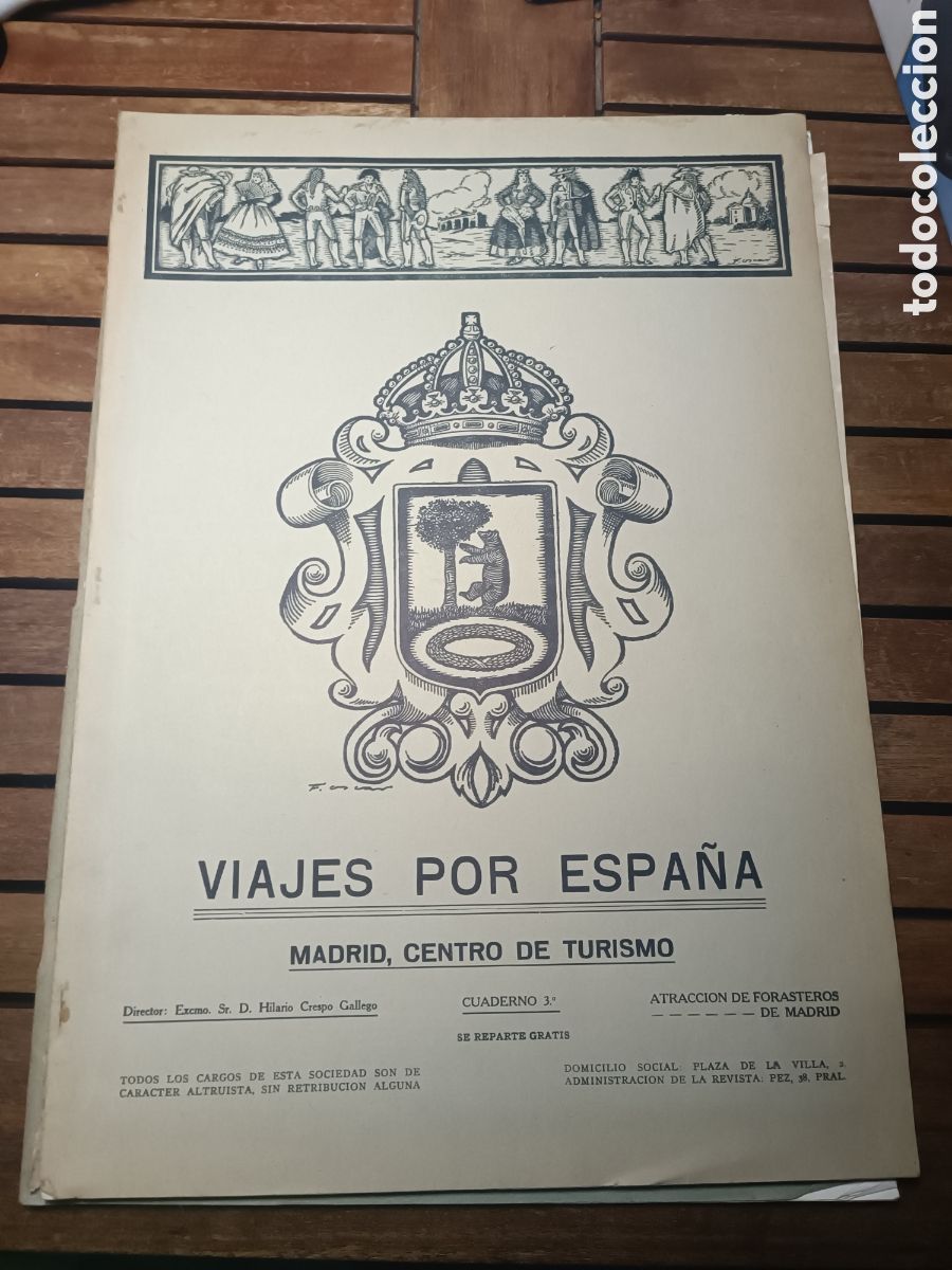 Coleccionismo de revistas y peri&oacute;dicos: VIAJES POR ESPA&Ntilde;A. MADRID, CENTRO DE TURISMO. N&ordm; 3 A&Ntilde;O 1929 Vigo Galicia Kodak Mon