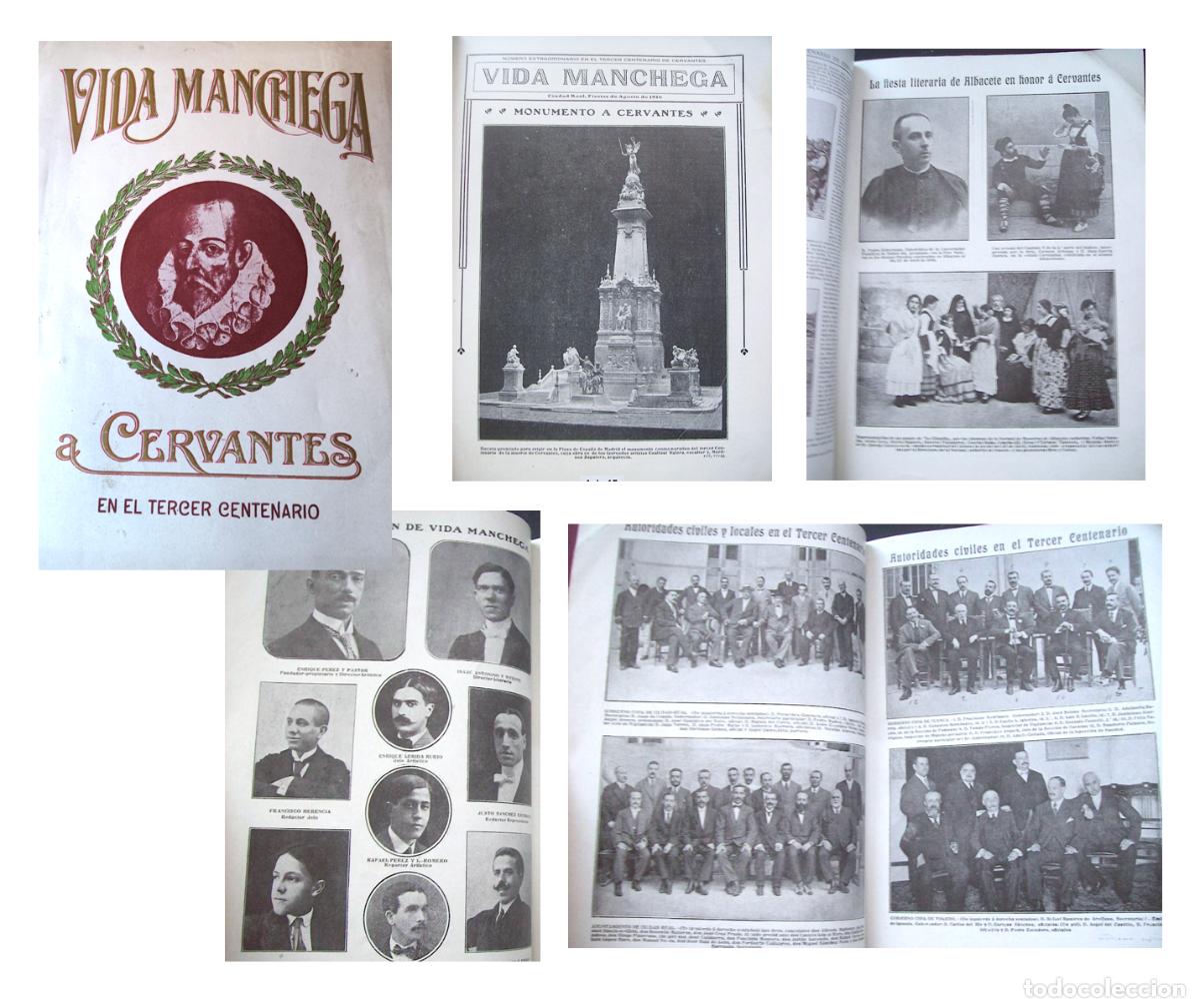 Coleccionismo de revistas y peri&oacute;dicos: Vida Manchega 1916 (Albacete, Toledo, Ciudad Real, Etc. (Fotos. Publicidad de la &eacute;poca.
