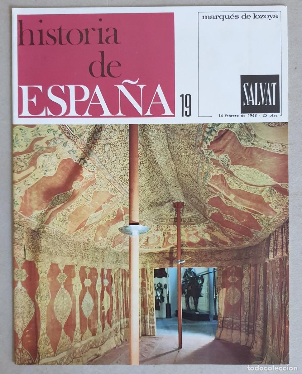 Coleccionismo de revistas y peri&oacute;dicos: Historia de Espa&ntilde;a. Fasc&iacute;culo 19 del volumen III. Salvat. 1968