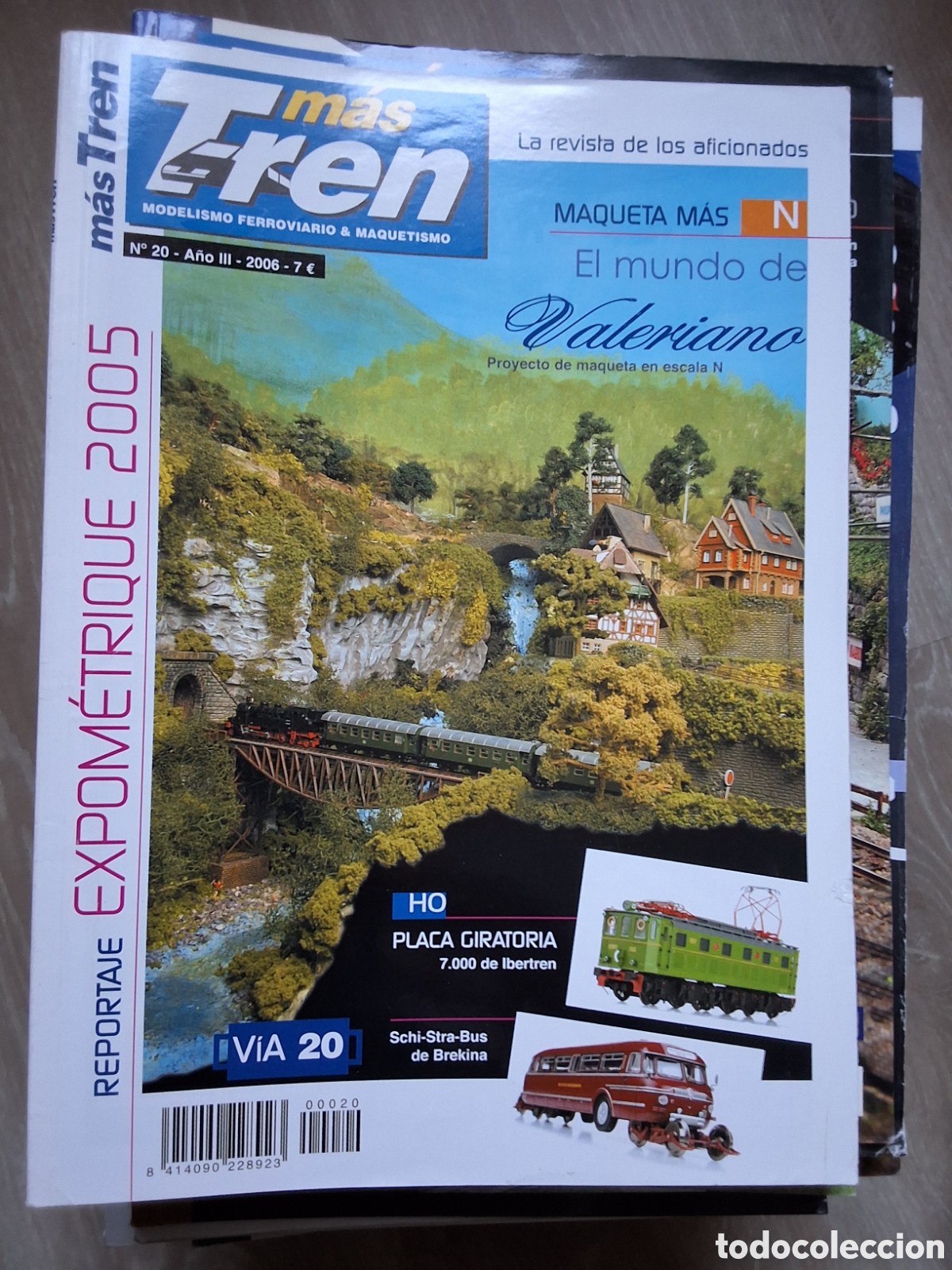 Coleccionismo de revistas y peri&oacute;dicos: M&aacute;s tren revista trenes y maquetas n&uacute;mero 20 a&ntilde;o 2006