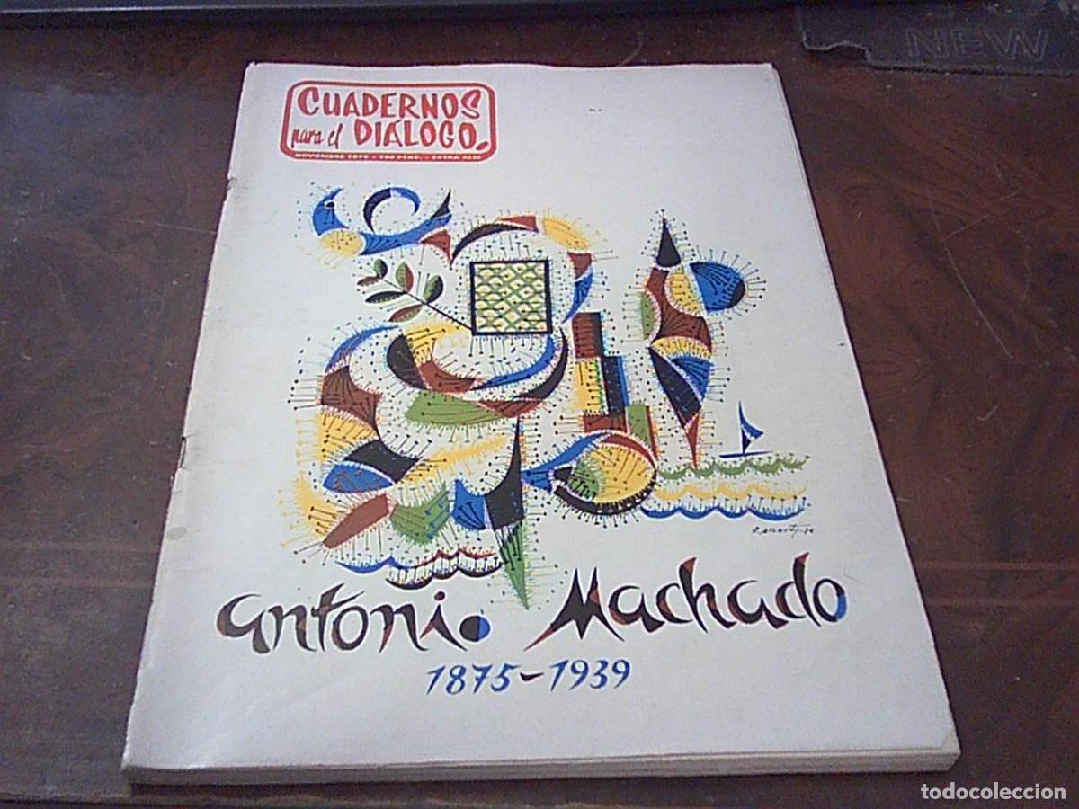 Coleccionismo de revistas y peri&oacute;dicos: Cuadernos para el di&aacute;logo. Noviembre 1975 Extra XLIX. Antonio Machado 1875-1939