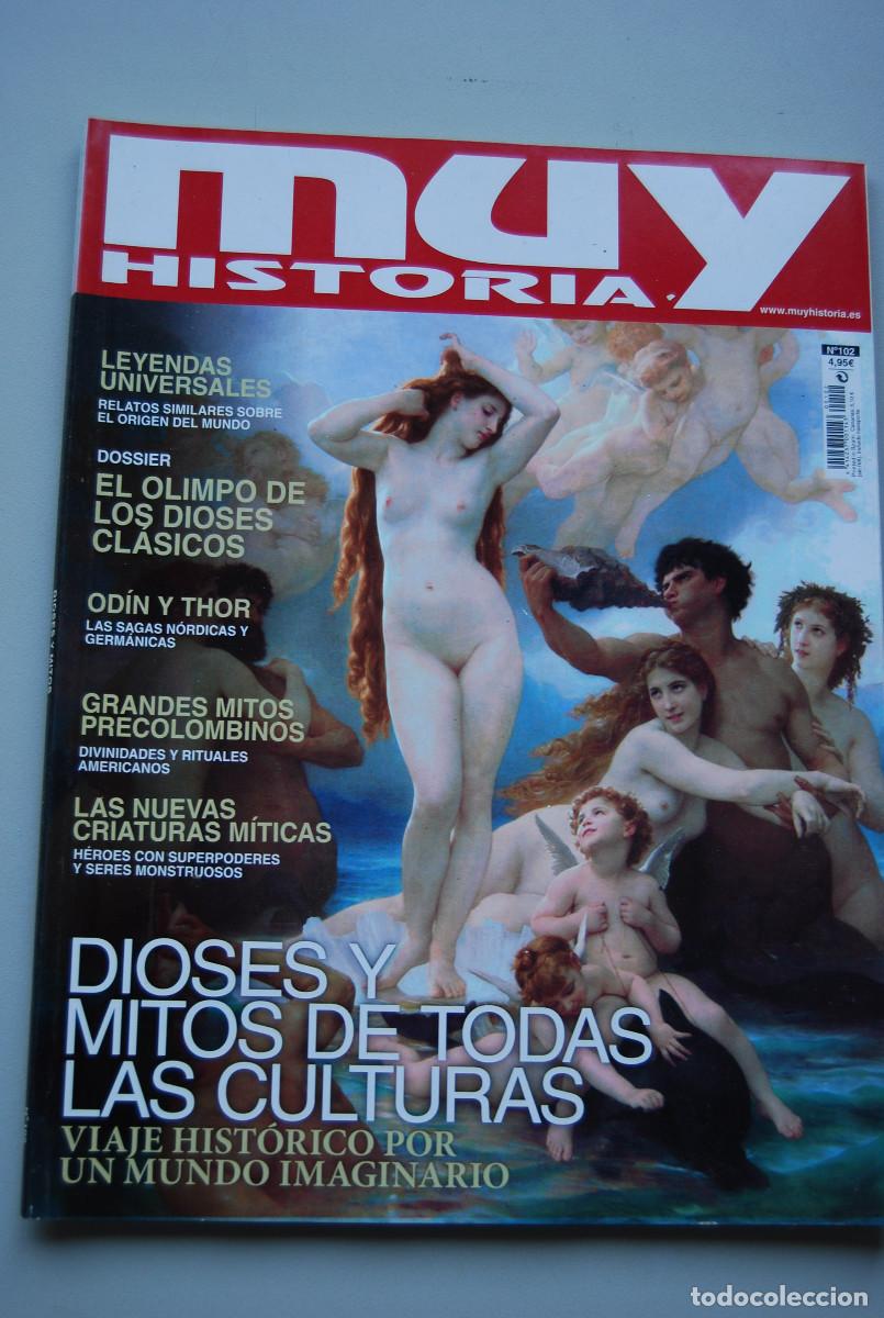Sammeln von Zeitschriften und Zeitungen: MUY HISTORIA-NUMERO-102-2018 : DIOSES Y MITOS DE TODAS LAS CULTURAS-VIAJE POR UN MUNDO IMAGINARIO