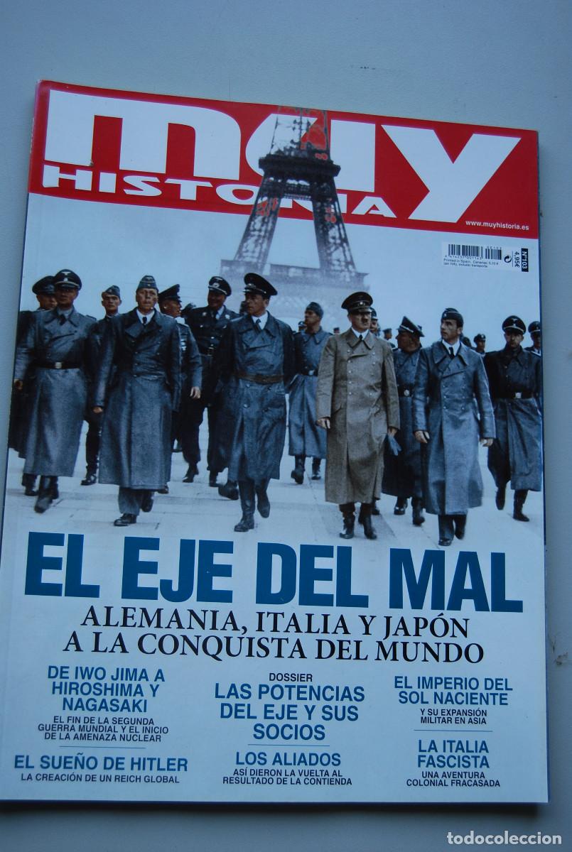 Coleccionismo de revistas y peri&oacute;dicos: MUY HISTORIA-NUMERO-103-2018 : EL EJE DEL MAL, ALEMANI, ITALIA Y JAP&Oacute;N A LA CONQUISTAS DEL MUNDO