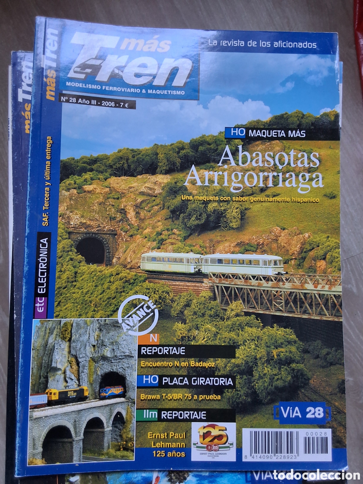 Coleccionismo de revistas y peri&oacute;dicos: M&aacute;s tren revista trenes y maquetas n&uacute;mero 26