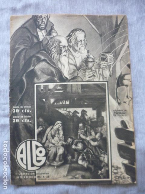 Coleccionismo de revistas y peri&oacute;dicos: REVISTA ALGO ILUSTRACION POPULAR N&ordm; 230 A&Ntilde;O 1934 BARCELONA MENORCA