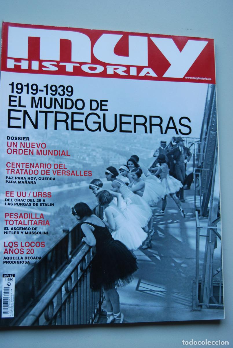 Coleccionismo de revistas y peri&oacute;dicos: MUY HISTORIA-NUMERO-112-2019 : 1919-1939 EL MUNDO DE ENTREGUERRAS-UN NUEVO ORDEN MUNDIAL