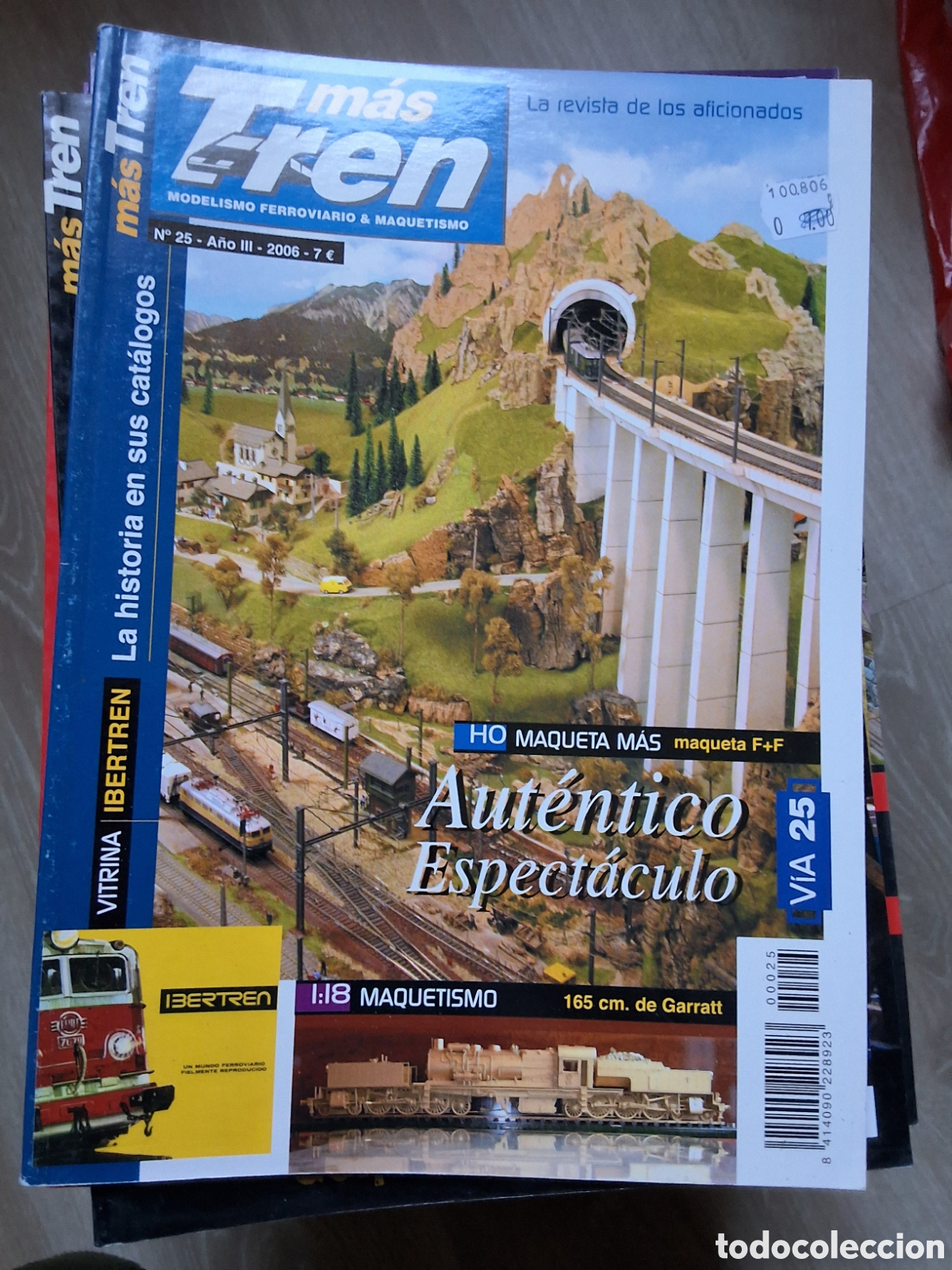 Coleccionismo de revistas y peri&oacute;dicos: M&aacute;s tren revista trenes y maquetas n&uacute;mero 25 a&ntilde;o 2006