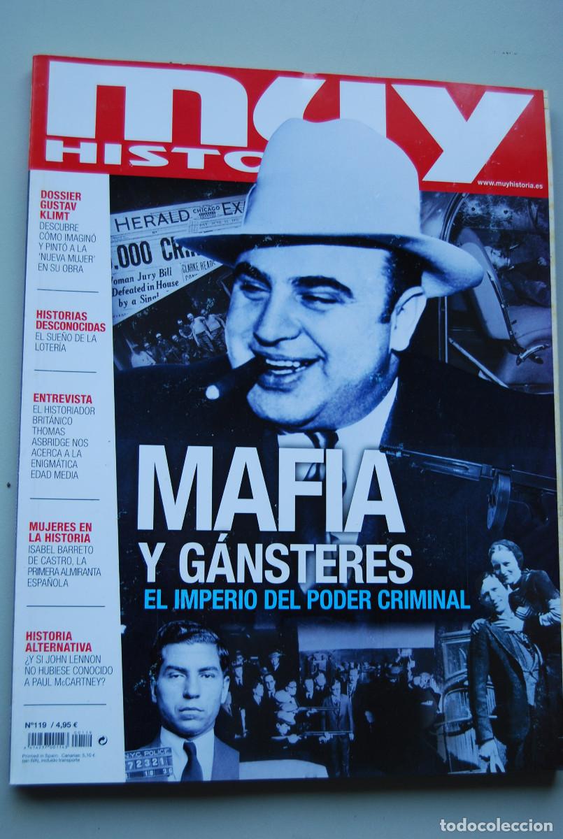 Coleccionismo de revistas y peri&oacute;dicos: MUY HISTORIA-NUMERO-119-2019 : MAF&Iacute;A Y G&Aacute;NSTERES, EL IMPERIO DEL PODER CRIMINAL