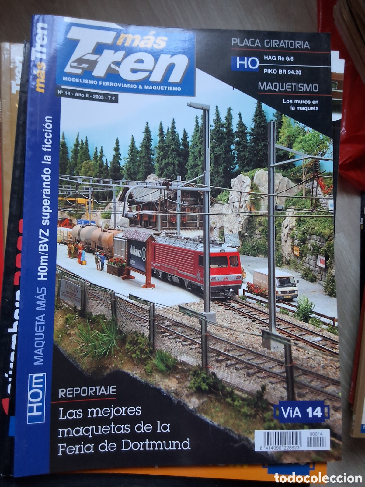 Coleccionismo de revistas y peri&oacute;dicos: M&aacute;s tren revista trenes y maquetas n&uacute;mero 14 a&ntilde;o 2005